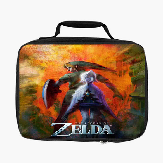 The Legend of Zelda Wii U Art New Custom Lunch Bag Fully Lined and Insulated for Adult and Kids