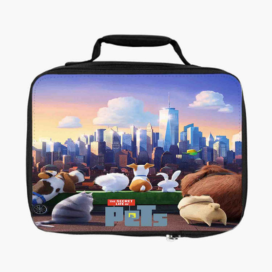 The Secret Life Of Pets New Custom Lunch Bag Fully Lined and Insulated for Adult and Kids