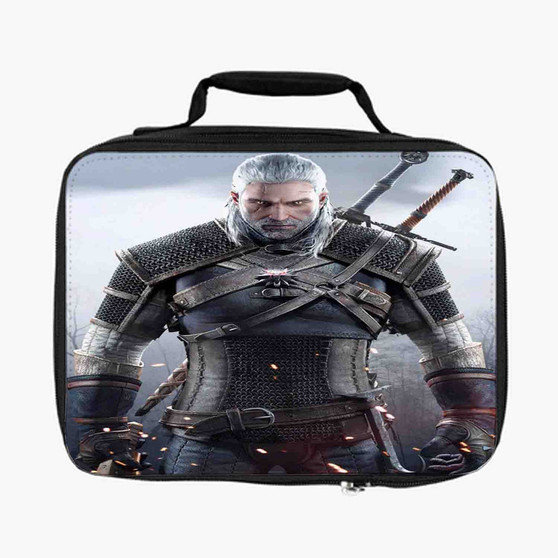 The Witcher 3 Wild Hunt Art Custom Lunch Bag Fully Lined and Insulated for Adult and Kids