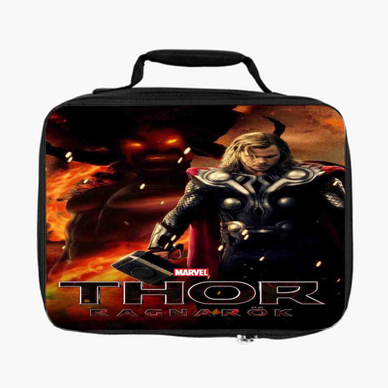 Thor Ragnarok Custom Lunch Bag Fully Lined and Insulated for Adult and Kids