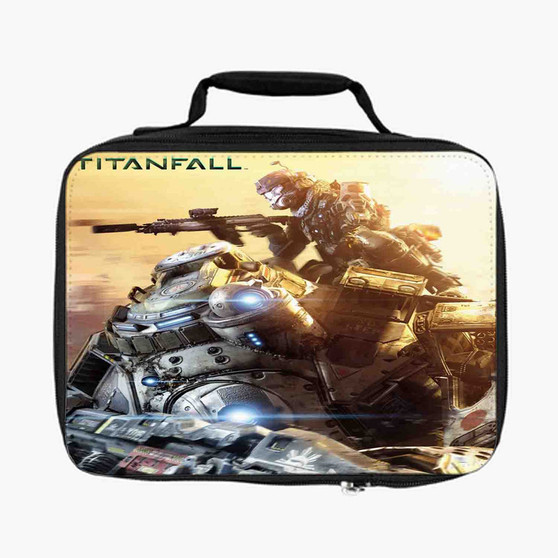 Titan Fall Shoot Custom Lunch Bag Fully Lined and Insulated for Adult and Kids