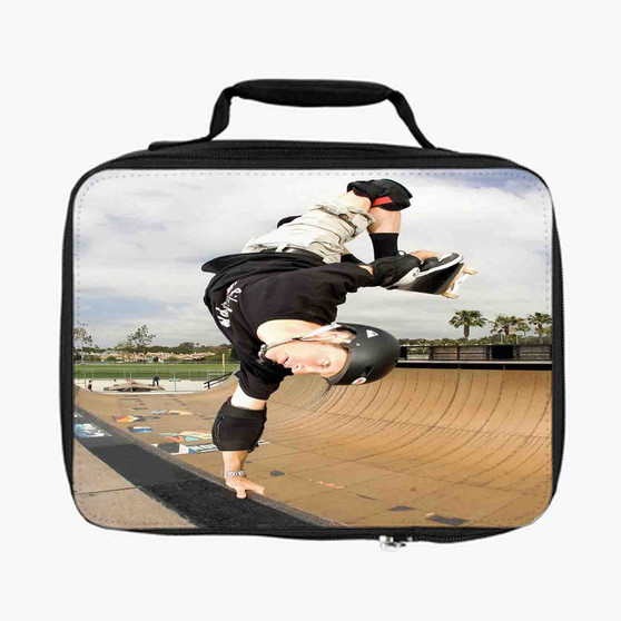 Tony Hawk Skateboard New Custom Lunch Bag Fully Lined and Insulated for Adult and Kids