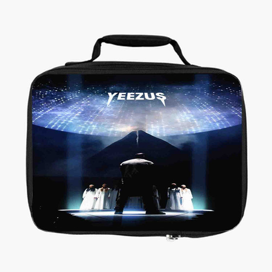 Yeezus Kanye West Art Custom Lunch Bag Fully Lined and Insulated for Adult and Kids