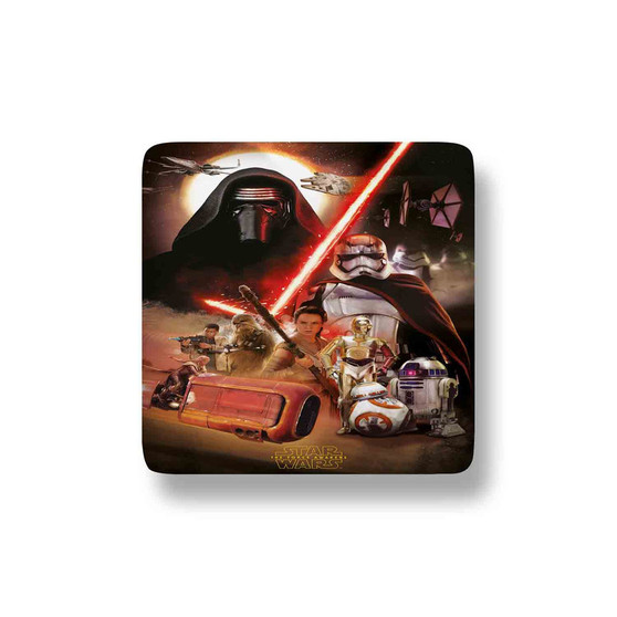 Star Wars The Force Awakens Characters Cover Custom Magnet Refrigerator Porcelain