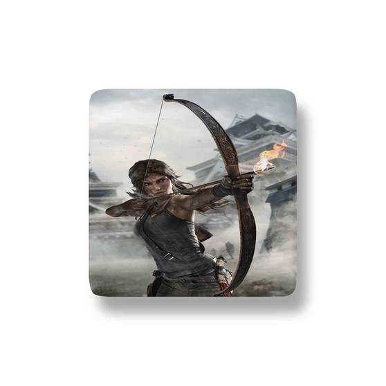 Tomb Raider Definitive Edition Fire Archer Custom Magnet Refrigerator Porcelain