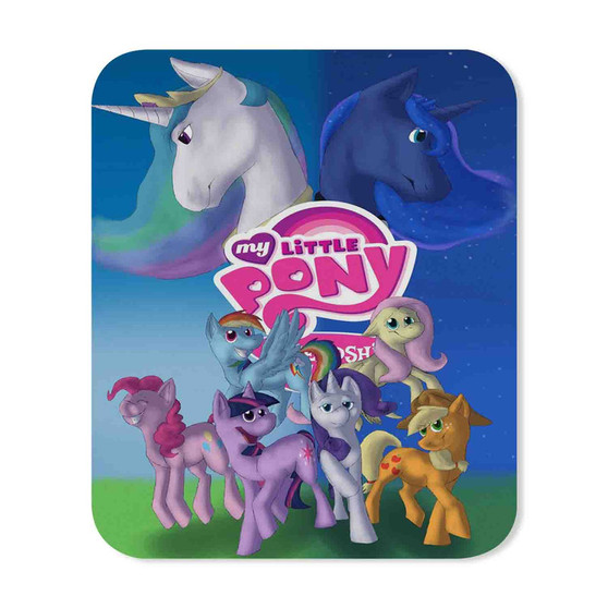 My Little Pony All Characters New Custom Mouse Pad Gaming Rubber Backing