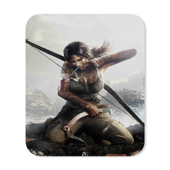 Tomb Raider Definitive Edition Games Custom Mouse Pad Gaming Rubber Backing