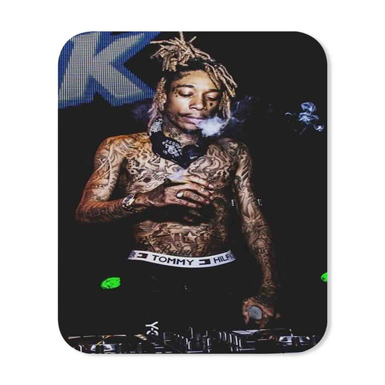 Wiz Khalifa Arts Custom Mouse Pad Gaming Rubber Backing