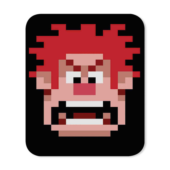 Wreck It Ralph Disney Pixel Art Custom Mouse Pad Gaming Rubber Backing