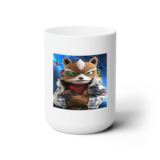 Star Fox Zero Games Custom White Ceramic Mug 15oz Sublimation BPA Free