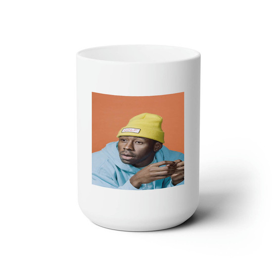 Tyler The Creator New Custom White Ceramic Mug 15oz Sublimation BPA Free