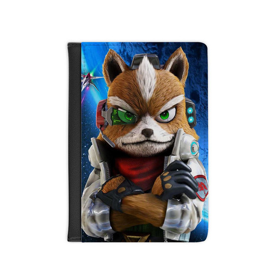 Star Fox Zero Games Custom PU Faux Leather Passport Cover Wallet Black Holders Luggage Travel