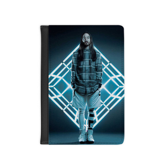 Steve Aoki Darker Than Blood New Custom PU Faux Leather Passport Cover Wallet Black Holders Luggage Travel