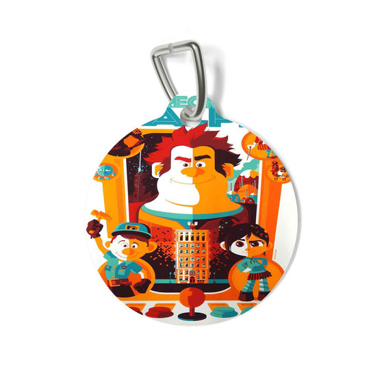 Wreck It Ralph All Chaaracters Custom Pet Tag for Cat Kitten Dog