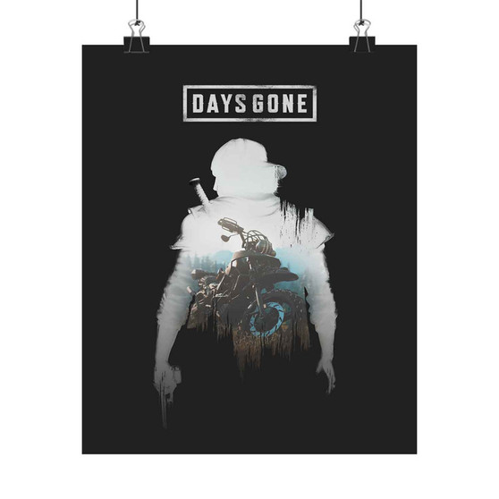 Days Gone Art Satin Silky Poster for Home Decor