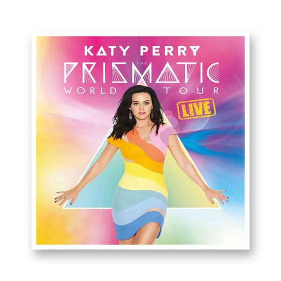 Katy Perry Prismatic World Tour White Transparent Vinyl Kiss-Cut Stickers