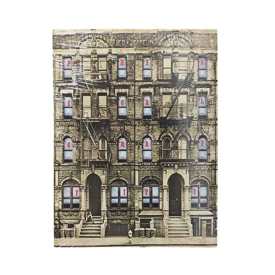 Led Zeppelin Physical Graffiti 1975 Polyester Bedroom Velveteen Plush Blanket