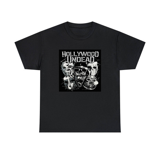 Hollywood Undead Art Classic Fit Unisex Heavy Cotton Tee T-Shirts