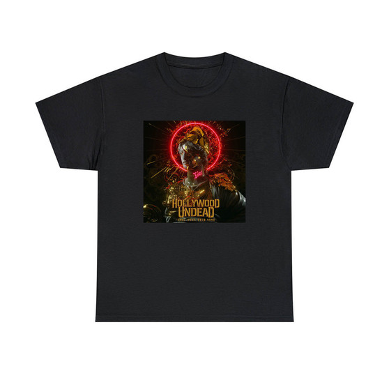 Hollywood Undead Idol Feat Tech N9 NE Classic Fit Unisex Heavy Cotton Tee T-Shirts