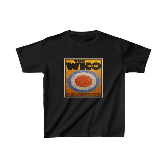 The Who Hits 50 Kids T-Shirt Clothing Heavy Cotton Tee