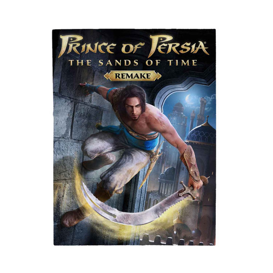 Prince of Persia The Sands of Time Remake Game Polyester Bedroom Velveteen Plush Blanket