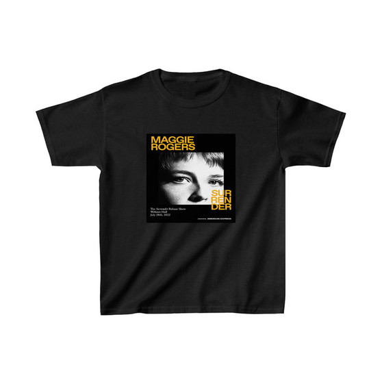 Maggie Rogers Surrender Kids T-Shirt Clothing Heavy Cotton Tee