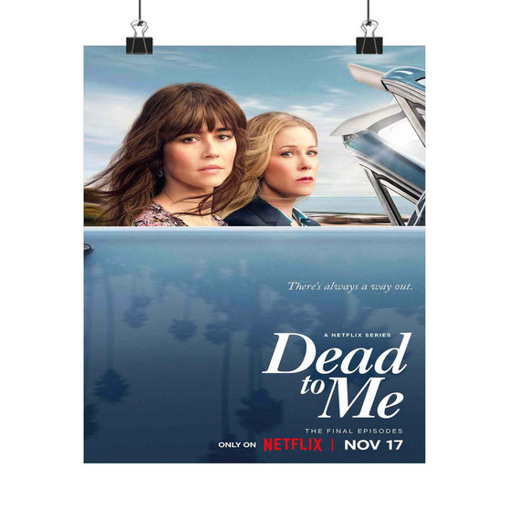 Dead to Me Art Satin Silky Poster for Home Decor