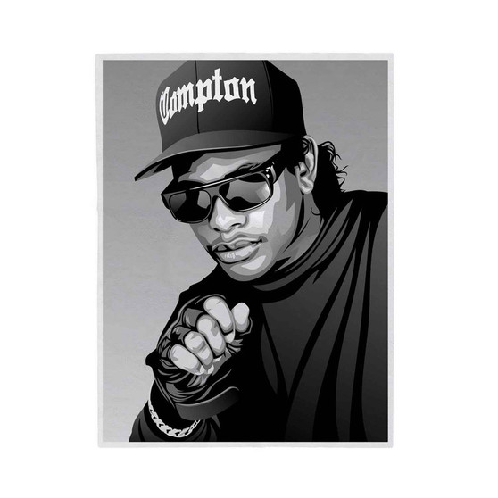 Eazy E Hip Hop Polyester Bedroom Velveteen Plush Blanket