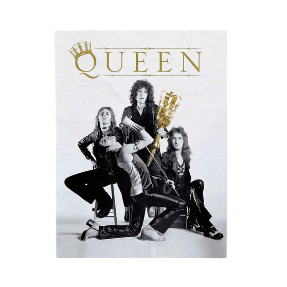 Queen Poster Polyester Bedroom Velveteen Plush Blanket