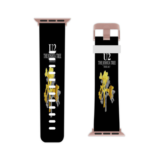 U2 Joshua Tree Tour Professional Grade Thermo Elastomer Watch Band for Apple Watch