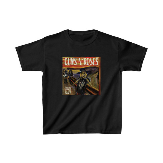 Guns N Roses Norway Kids T-Shirt Unisex Clothing Heavy Cotton Tee