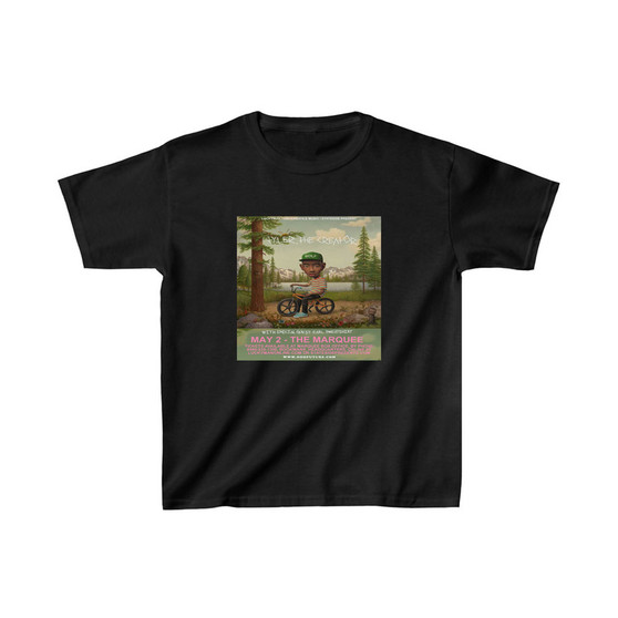 Tyler The Creator Poster Kids T-Shirt Unisex Clothing Heavy Cotton Tee