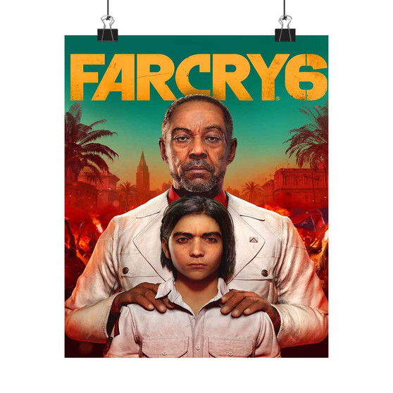 Far Cry 6 Art Print Satin Silky Poster for Home Decor