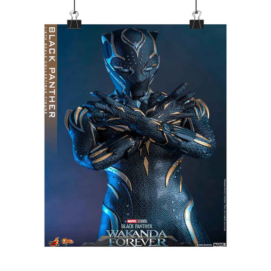 Shuri Black Panther Wakanda Forever Art Print Satin Silky Poster for Home Decor