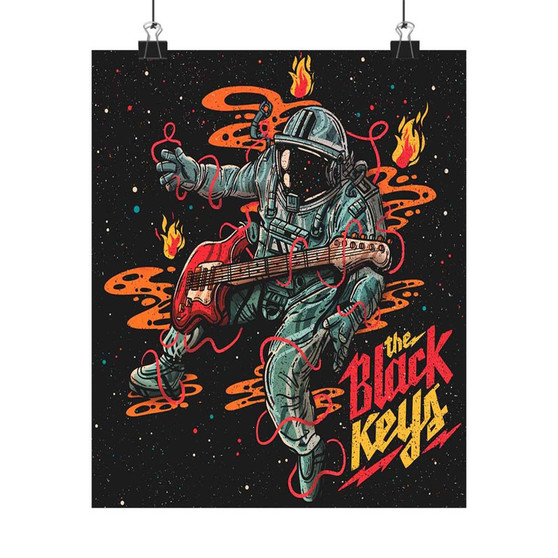 The Black Keys Astronauts Art Print Satin Silky Poster for Home Decor
