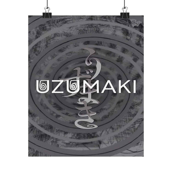 Uzumaki Art Print Satin Silky Poster for Home Decor