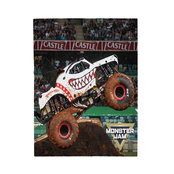 Monster Mutt Dalmatian Monster Truck Polyester Bedroom Family Velveteen Plush Blanket