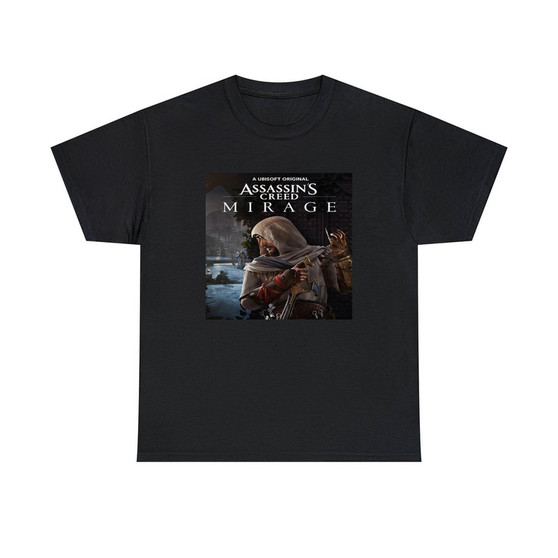 Assassin s Creed Mirage Classic Fit Unisex Heavy Cotton Tee T-Shirts Crewneck