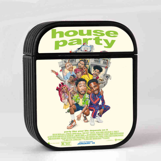 House Party Movie Case for AirPods Sublimation Slim Hard Plastic Glossy