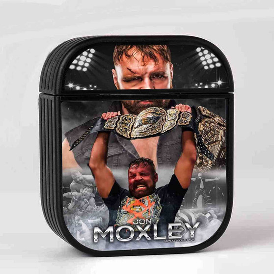 Jon Moxley AEW Case for AirPods Sublimation Slim Hard Plastic Glossy