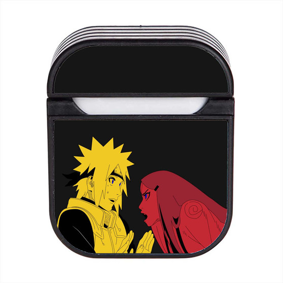 Naruto Minato Namikaze Case for AirPods Sublimation Slim Hard Plastic Glossy