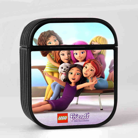 LEGO Friends Girls on a Mission Case for AirPods Sublimation Slim Hard Plastic Glossy