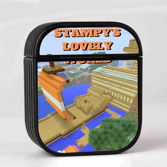 Stampys Lovely World Case for AirPods Sublimation Slim Hard Plastic Glossy