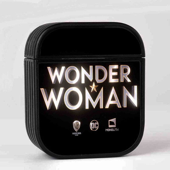 Wonder Woman Case for AirPods Sublimation Slim Hard Plastic Glossy