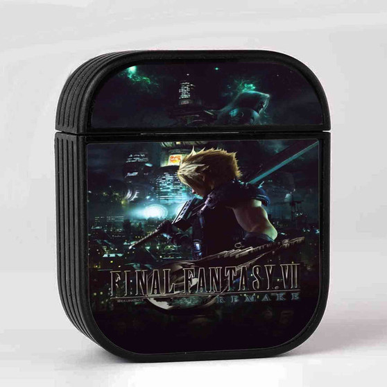 Final Fantasy VII Remake Case for AirPods Sublimation Slim Hard Plastic Glossy