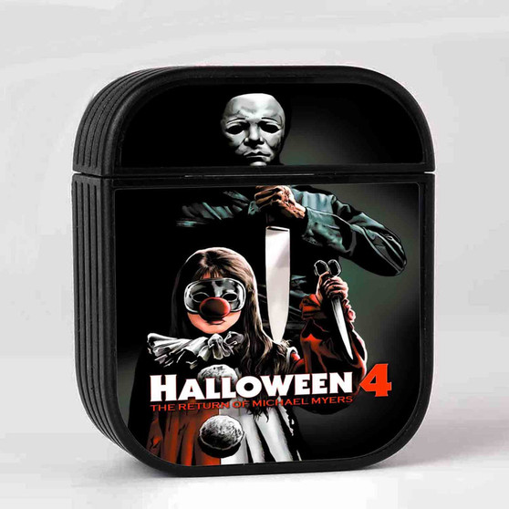 Halloween 4 Case for AirPods Sublimation Slim Hard Plastic Glossy