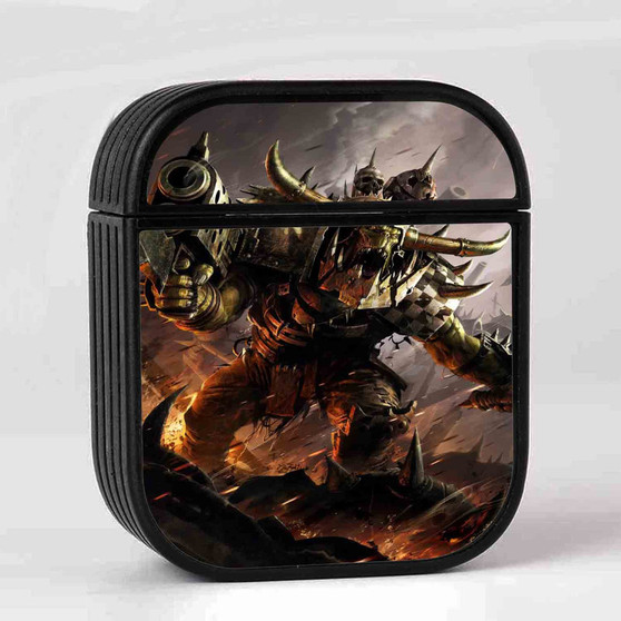 Orks Warhammer 40 K Case for AirPods Sublimation Slim Hard Plastic Glossy