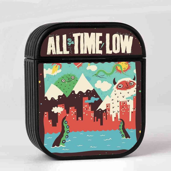 All Time Low Band Case for AirPods Sublimation Slim Hard Plastic Glossy