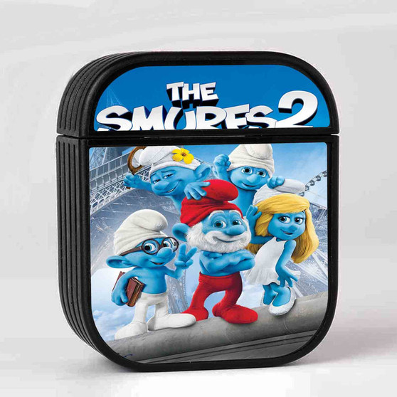 The Smurfs 2 Case for AirPods Sublimation Slim Hard Plastic Glossy