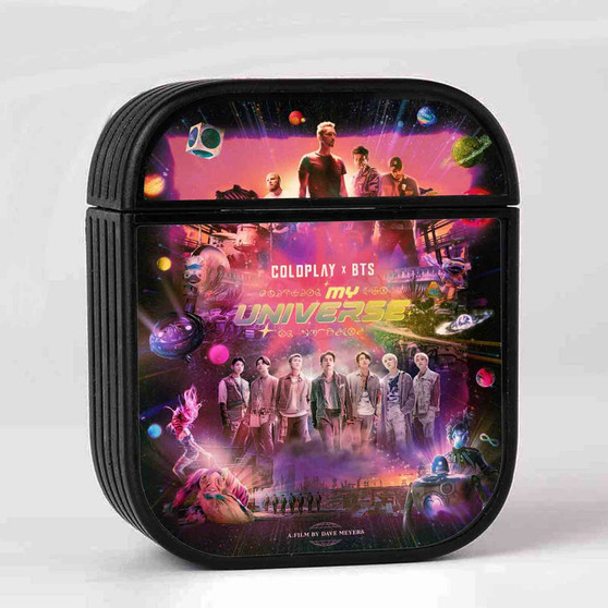 Coldplay BTS My Universe Case for AirPods Sublimation Slim Hard Plastic Glossy